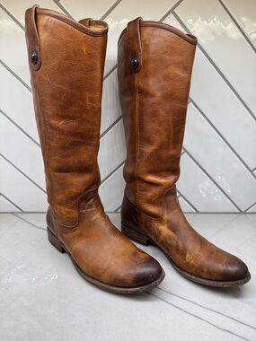 Frye Melissa Button tall riding boots